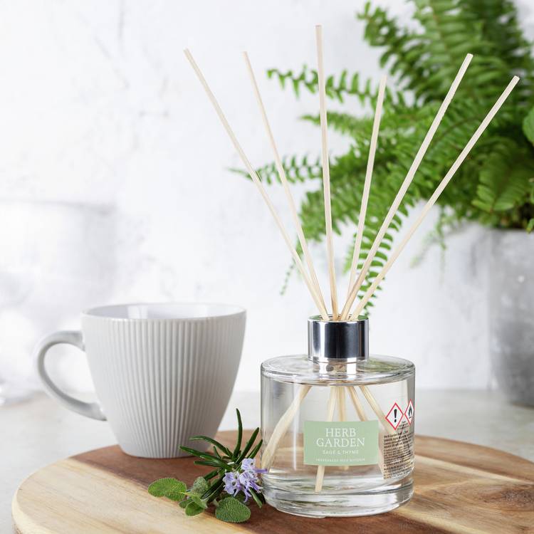 Wax Lyrical Herb Garden reed diffuser 200ml (British brand)