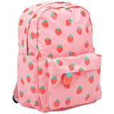 Smash Strawberry Backpack pink school bag, UK version