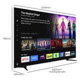 Bush 58 inch 4K UHD Smart TV 58UT24SB - British brand