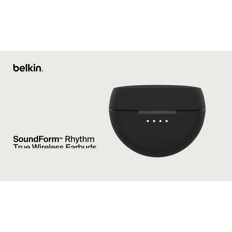 Belkin SoundForm Rhythm true wireless earbuds - British product