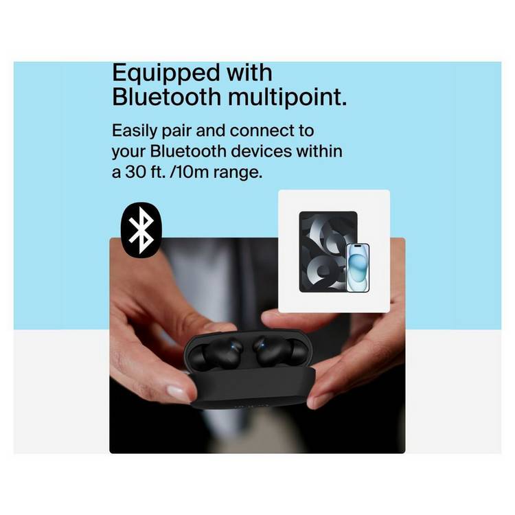 Belkin SoundForm Rhythm true wireless earbuds - British product