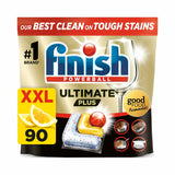 Finish Lemon Sparkle dishwasher tablets 90 pack - British product