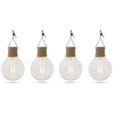 Habitat solar lightbulbs warm white 4-pack imported from the UK