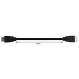 HDMI cable 2m black, imported from the UK