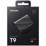 Samsung T9 portable SSD 4TB black, UK version