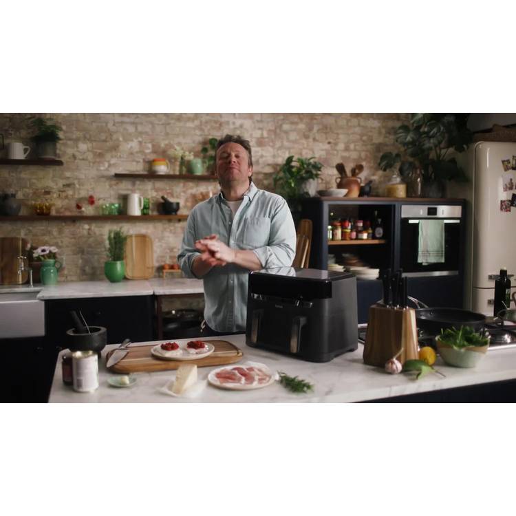 Tefal dual air fryer EY901N40 8.3L - British product