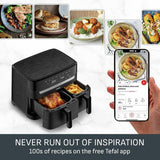Tefal dual air fryer EY901N40 8.3L - British product
