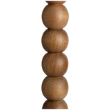 Habitat Bobbin floor lamp base walnut mango wood (British brand)