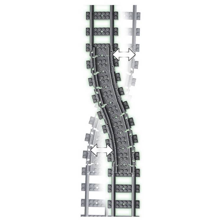 LEGO City Tracks 20-piece set 60205 (British brand)