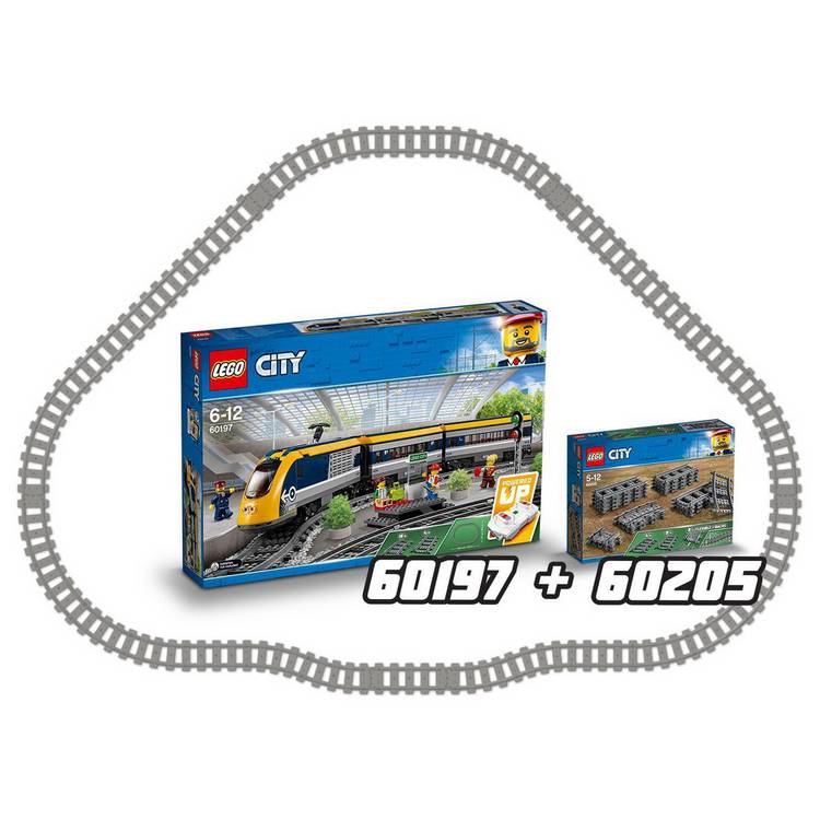 LEGO City Tracks 20-piece set 60205 (British brand)