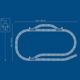 LEGO City Tracks 20-piece set 60205 (British brand)