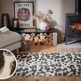 Argos Habitat Bark Print Cotton Flatweave Rug - 120x170cm- Buy online at McGrocer