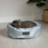 Scruffs pet bed botanical grey small - British product