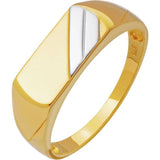 Argos Revere 9ct Gold Multi Coloured Signet Ring- Buy online at McGrocer