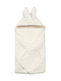 Mamas & Papas cream hooded towel 78x78 cm, imported from the UK