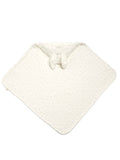 Mamas & Papas cream hooded towel 78x78 cm, imported from the UK