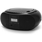 Roberts Zoombox 4 portable DAB/FM/CD boombox black, imported from the UK