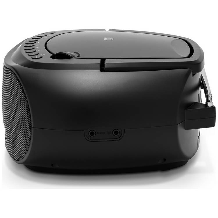 Roberts Zoombox 4 portable DAB/FM/CD boombox black, imported from the UK
