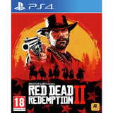 Red Dead Redemption 2 PS4 game disc cover art, UK version
