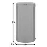 Tower black sensor bin 42 litre, UK version
