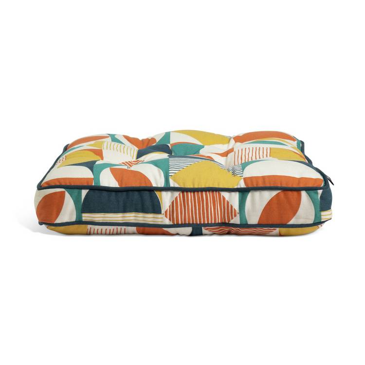 Habitat Geo multicoloured seat cushions pack of 2 - British product