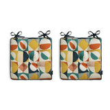 Habitat Geo multicoloured seat cushions pack of 2 - British product