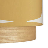 Habitat x Scion Lohko floor lamp with solid ash base, UK version