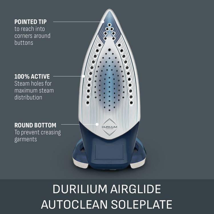 Tefal Smart Protect Plus steam iron with Temp Technology (British brand)