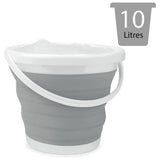 Beldray collapsible laundry bucket grey 10 litre, imported from the UK