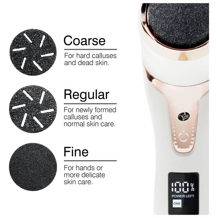 Rio Go Smooth electric foot file, UK version