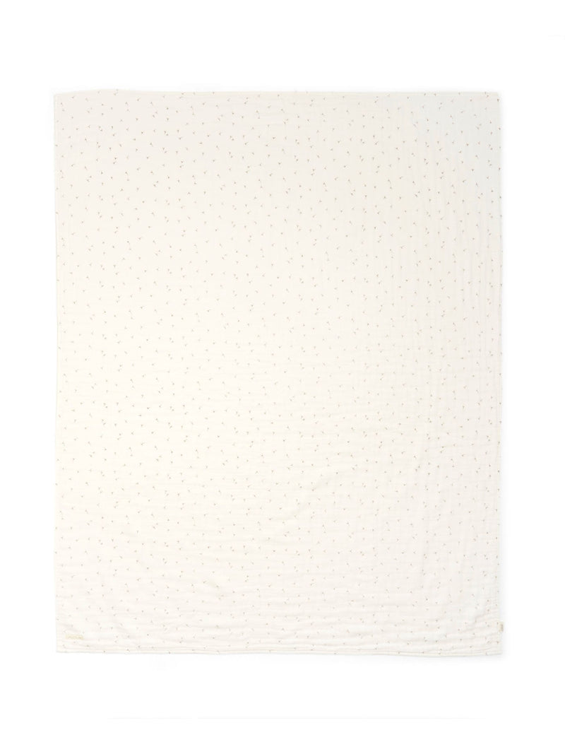 Mamas & Papas cream muslin blanket Seedling, UK version
