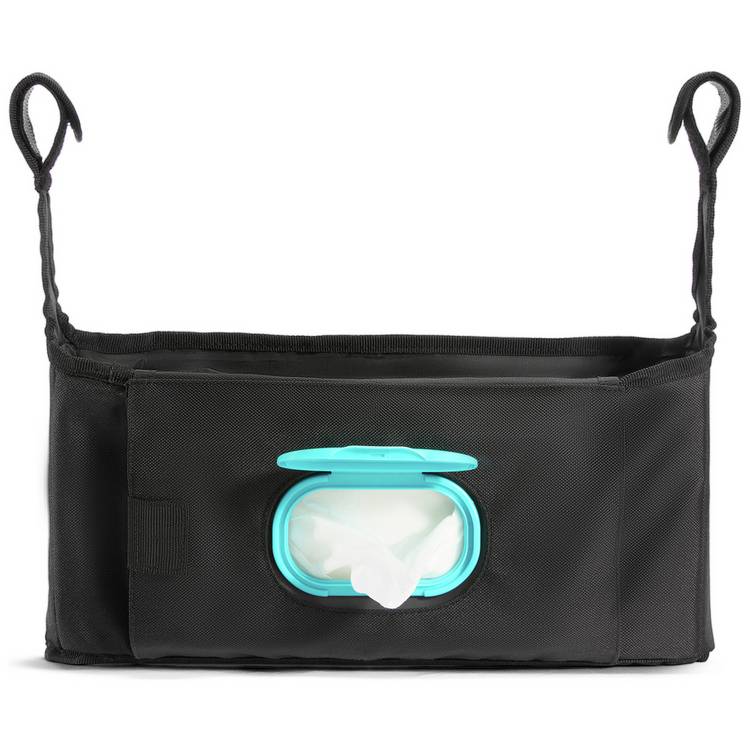 Munchkin stroller organiser with pockets and cup holders (British brand)