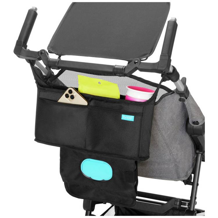 Munchkin stroller organiser with pockets and cup holders (British brand)