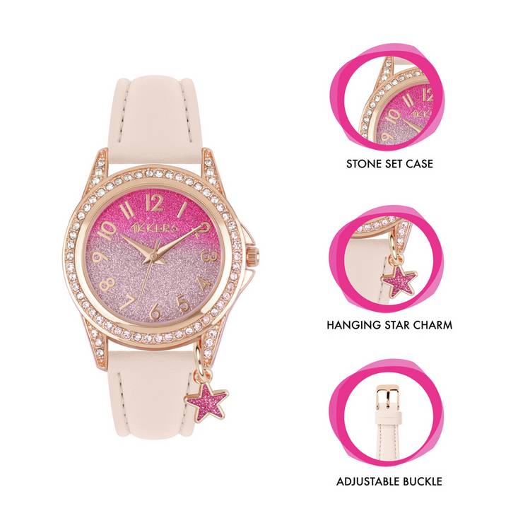 Tikkers kids gift set with watch necklace purse - British product
