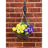 Argos Garden XP Artificial Flower Hanging Basket 30cm x 25cm x 25cm- Buy online at McGrocer