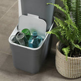 Curver 20L recycling bin grey (British brand)