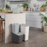 Curver 20L recycling bin grey (British brand)
