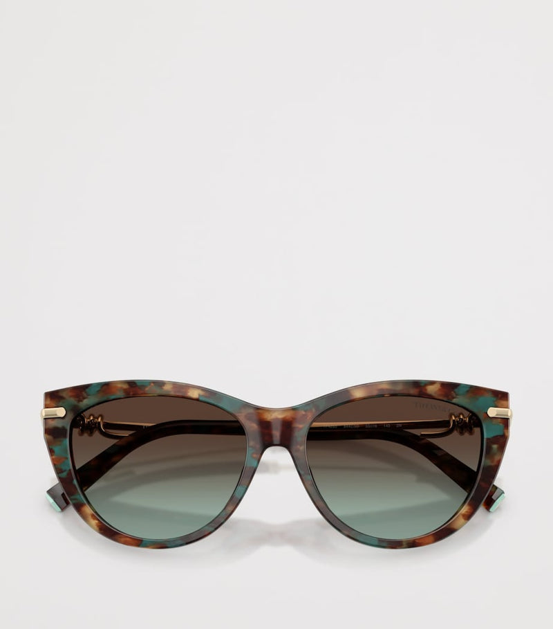 Tiffany & Co. cat eye acetate sunglasses, UK version