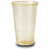 Nupik Biodegradable Half Pint Tumblers 130 Pack, imported from the UK