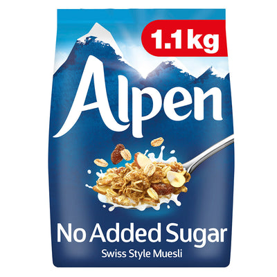 Costco UK Alpen No Added Sugar Muesli Muesli 1.1kg- Buy online at McGrocer