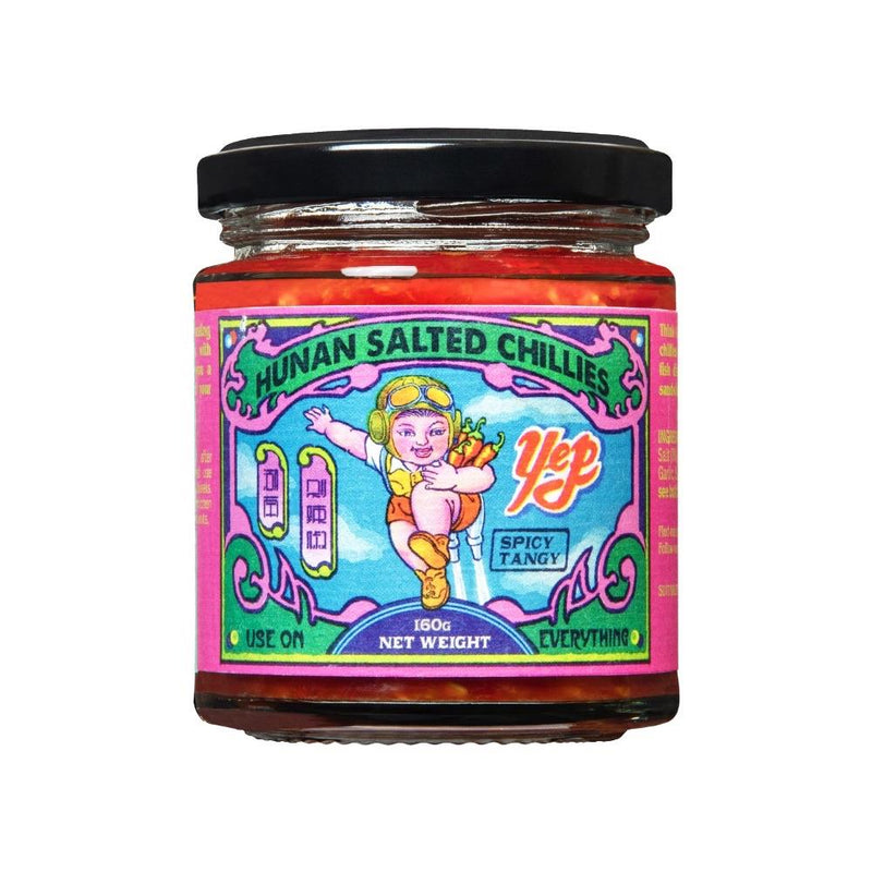 Yep Kitchen Hunan salted chillies condiment, UK version