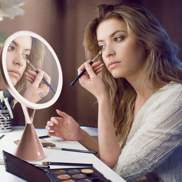 Rio HD illuminated makeup mirror, imported from the UK