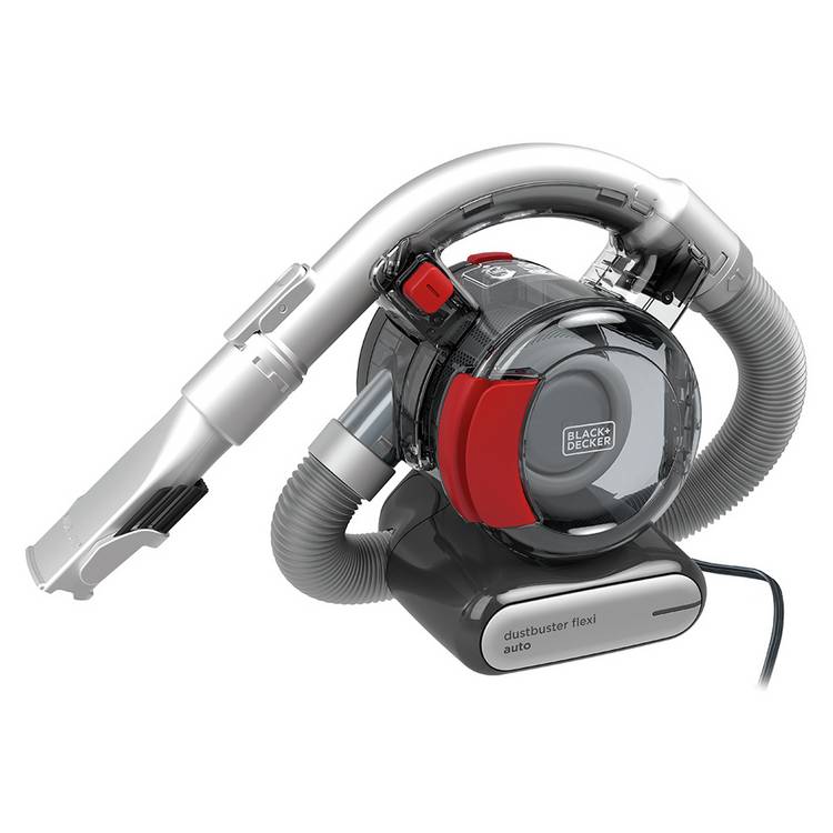 Black+Decker 12V Auto Flexi car vacuum, UK version
