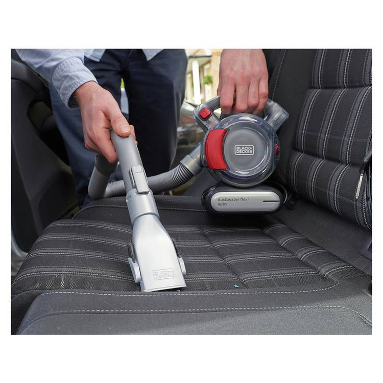 Black+Decker 12V Auto Flexi car vacuum, UK version