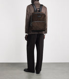 Brioni suede Via Veneto backpack, imported from the UK