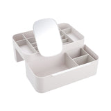 Livingandhome Makeup Organizer with Mirror, UK version