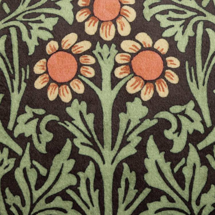 Habitat cushion Blackthorn velvet green, imported from the UK