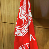 Liverpool FC beach towel red and white 150x75cm - British product