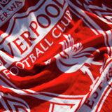 Liverpool FC beach towel red and white 150x75cm - British product