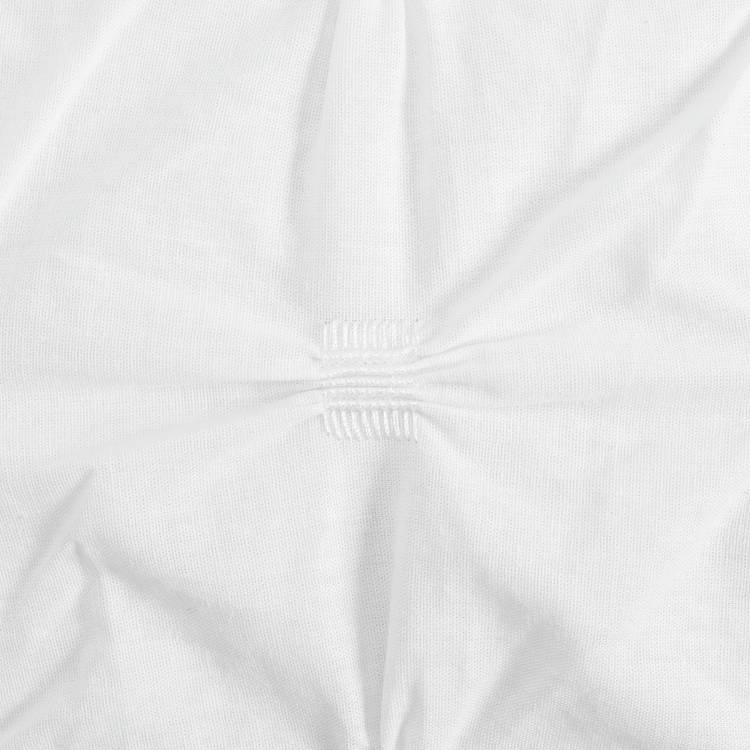 Argos Home pintuck white bedding set single, imported from the UK